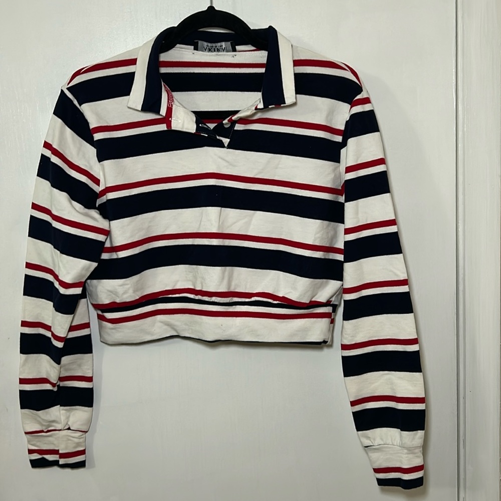 Women Stripped Long Sleeve